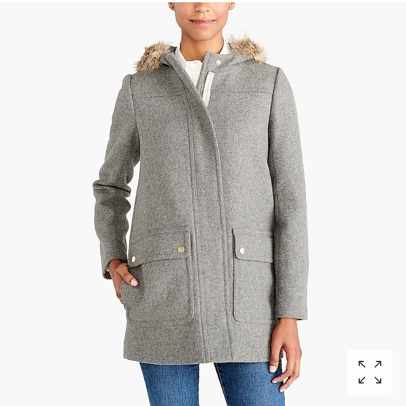 J. Crew Factory Jackets & Blazers - J.Crew Vail Parka- Gray